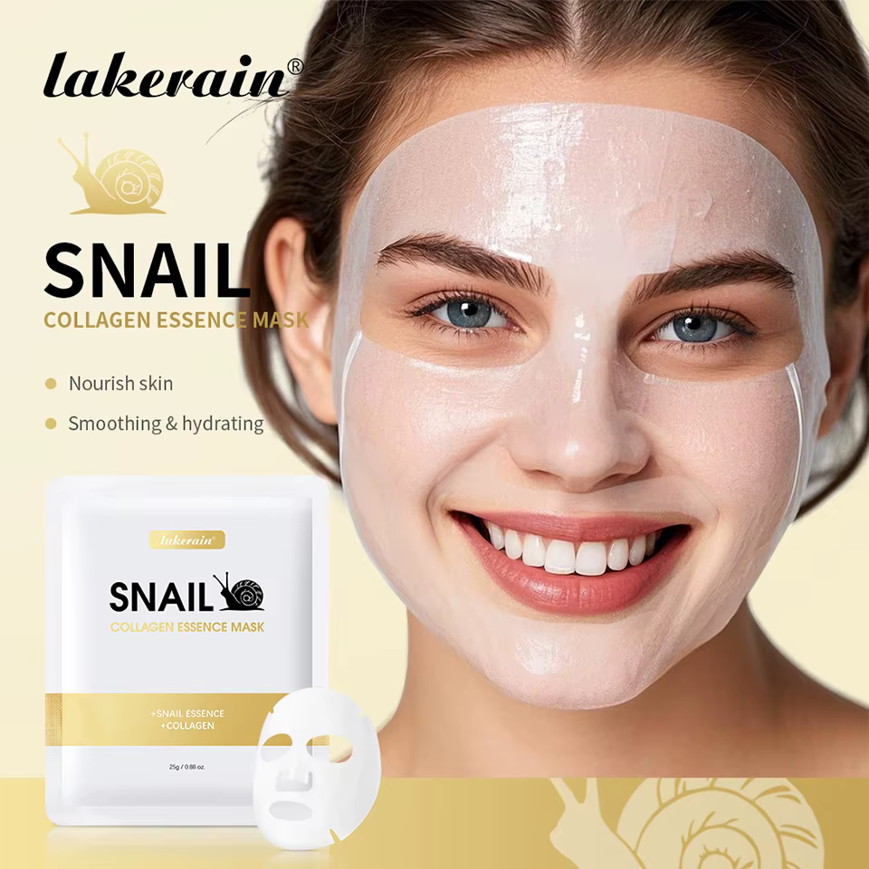Moisturizing Replenishment Oil Control Anti-aging Anti Wrinkle Snail Revitalizing 1 Piece Mask