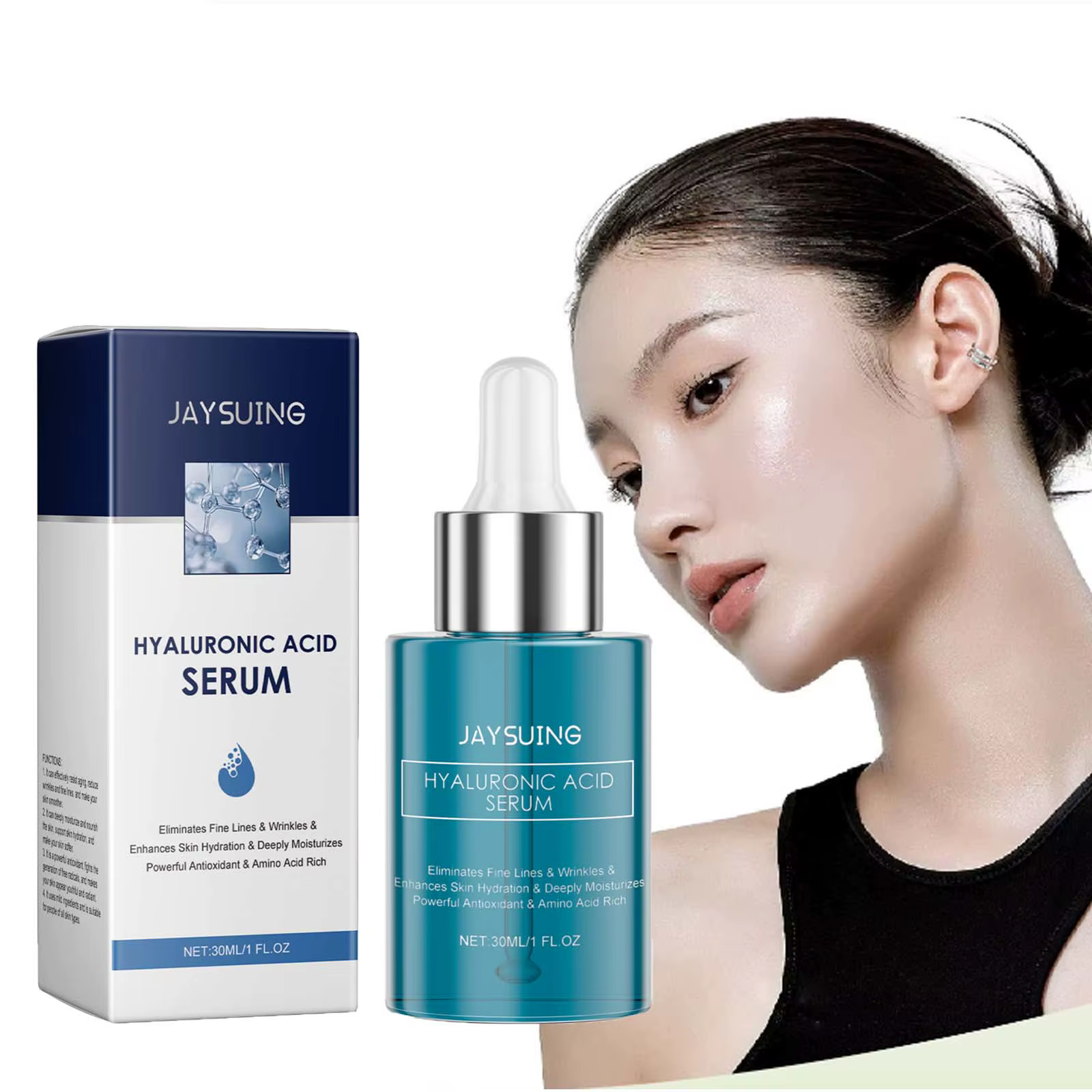 Moisturizing Retinol Deep Hydrating Tightening Dry Smooth Oil Control Hyaluronic Acid Serum