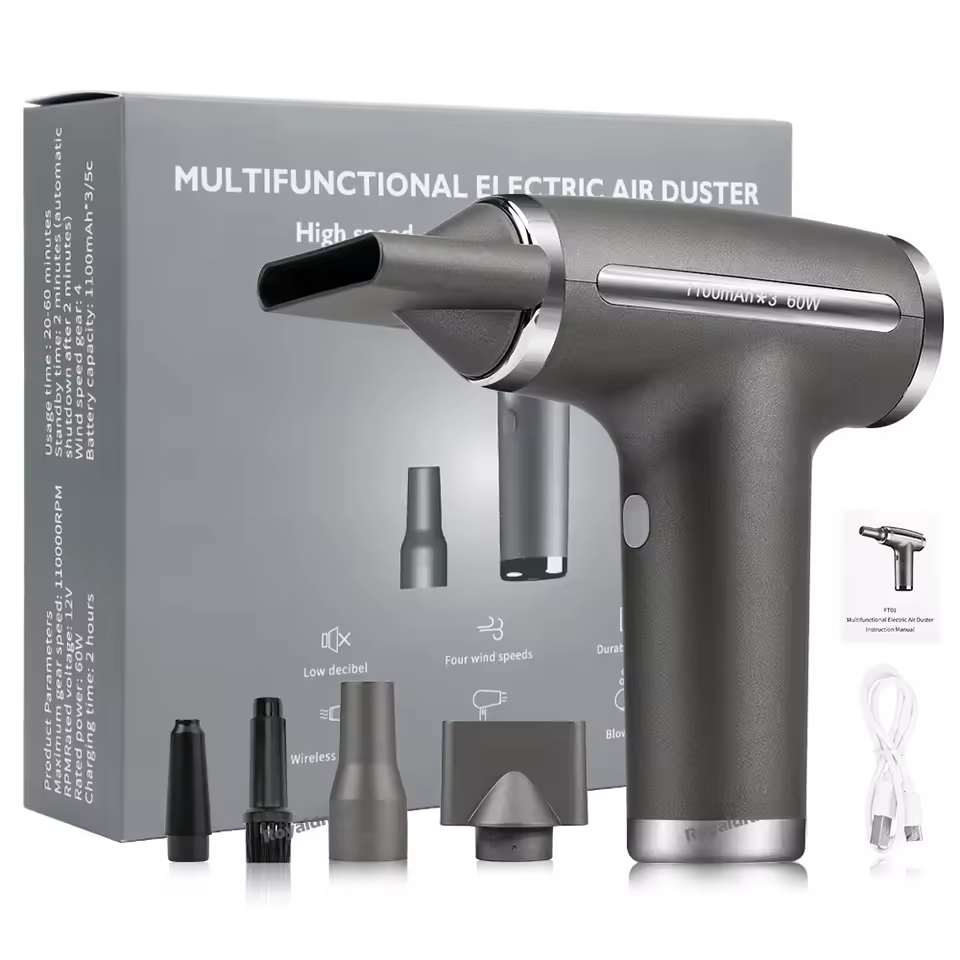 Multifunction Air Duster Portable Wireless Handheld Powerful Cleaner Outdoor Sports High Speed Blow Dryer - Image 7