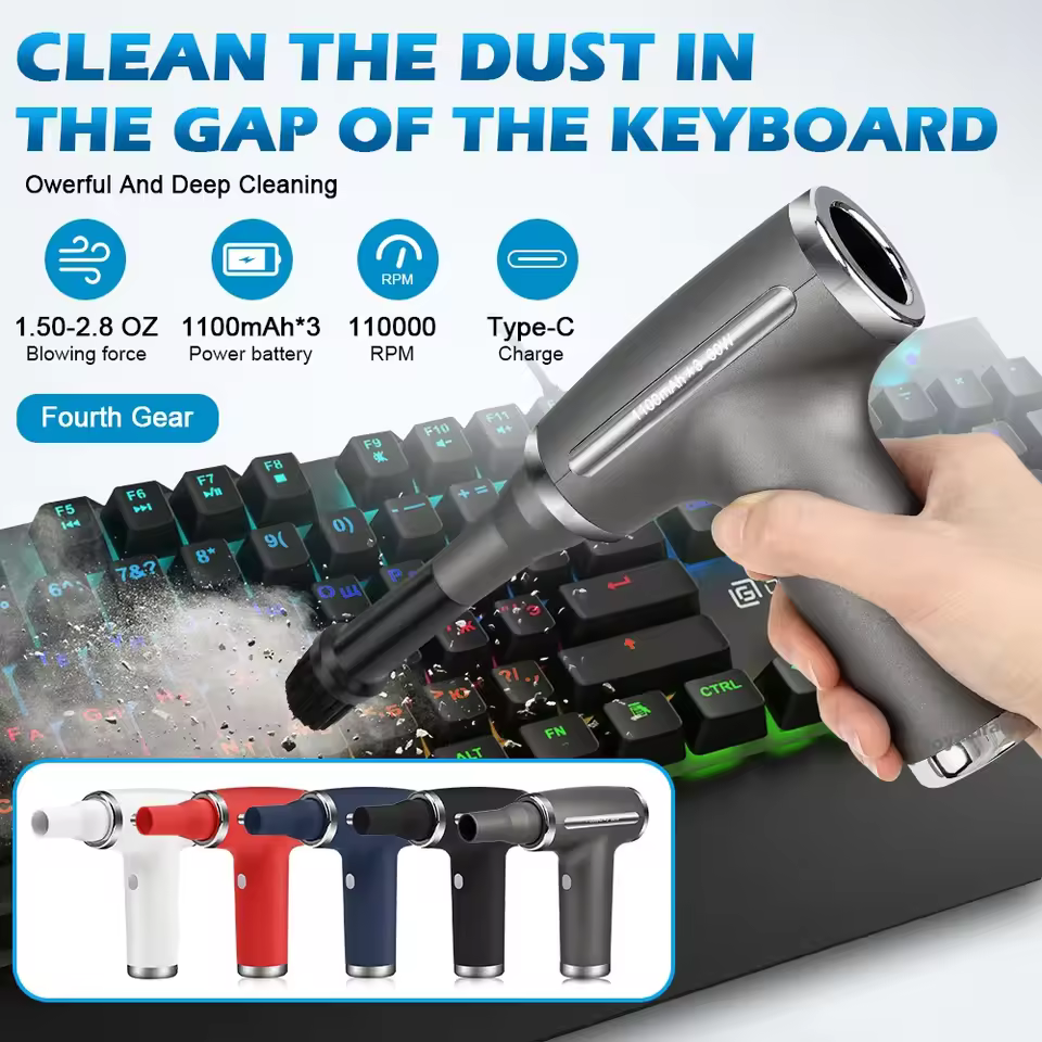 Multifunction Air Duster Portable Wireless Handheld Powerful Cleaner Outdoor Sports High Speed Blow Dryer - Image 5