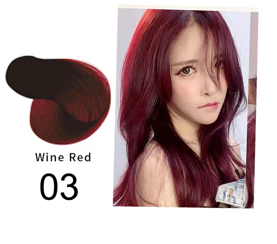 Natural Organic Brown Hair Color Permanent Hair Coloring Shampoo - Image 19