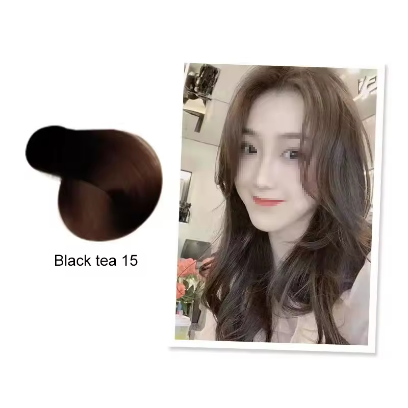 Natural Organic Brown Hair Color Permanent Hair Coloring Shampoo - Image 11