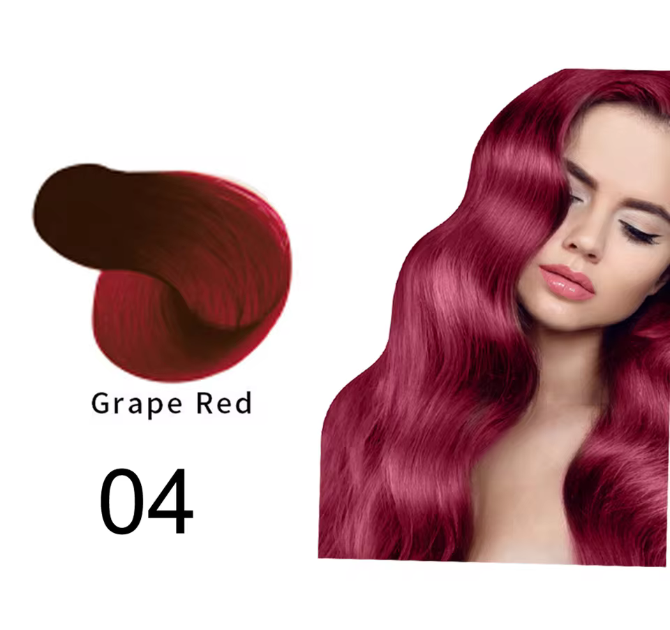 Natural Organic Brown Hair Color Permanent Hair Coloring Shampoo - Image 10
