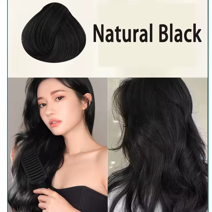 Natural Organic Brown Hair Color Permanent Hair Coloring Shampoo - Image 7