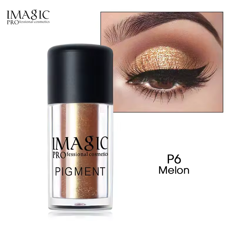 New Arrival Glitter Metallic Loose Powder Waterproof Shimmer Pigments Colors Eye Shadow - Image 4