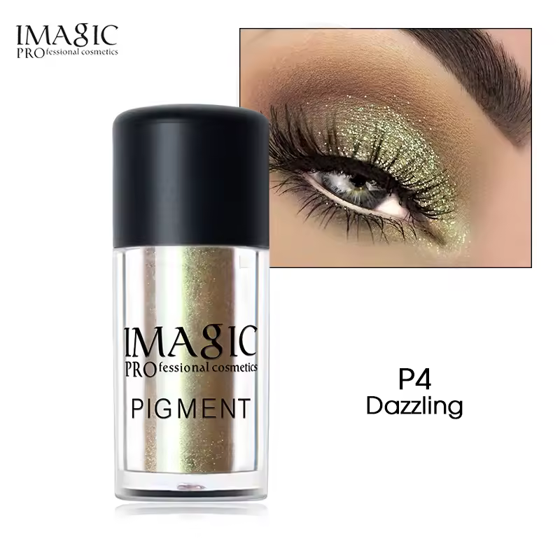 New Arrival Glitter Metallic Loose Powder Waterproof Shimmer Pigments Colors Eye Shadow - Image 6