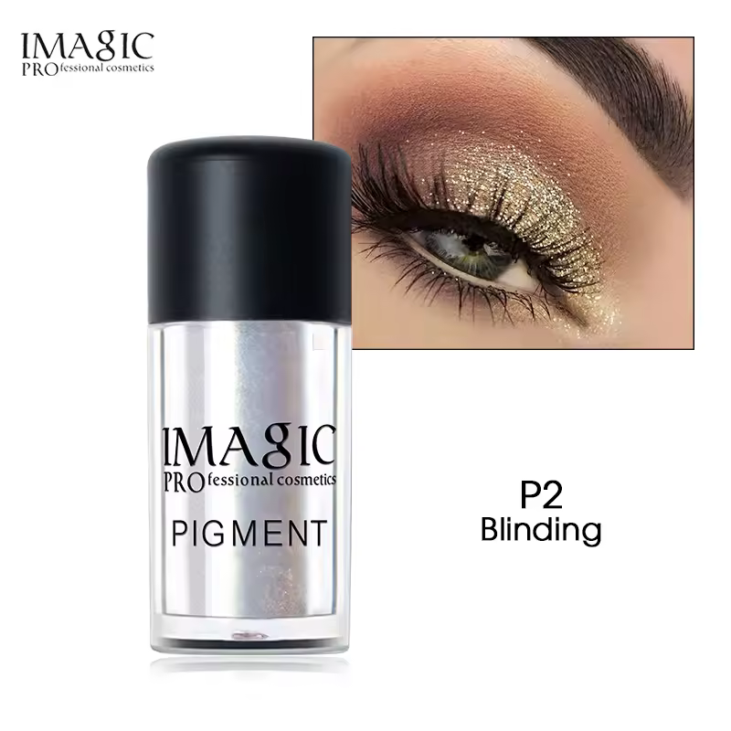 New Arrival Glitter Metallic Loose Powder Waterproof Shimmer Pigments Colors Eye Shadow - Image 7