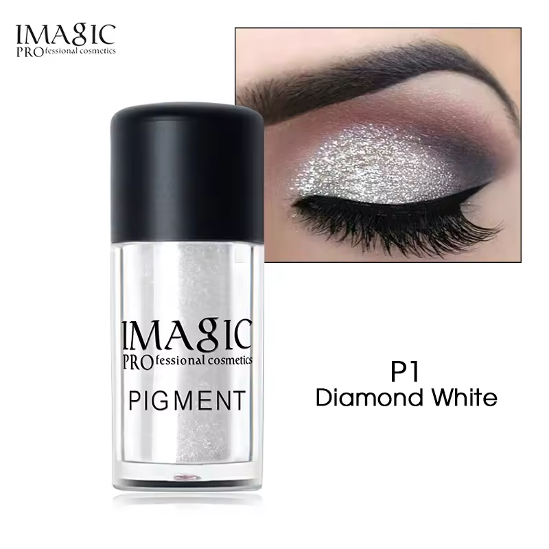 New Arrival Glitter Metallic Loose Powder Waterproof Shimmer Pigments Colors Eye Shadow - Image 8