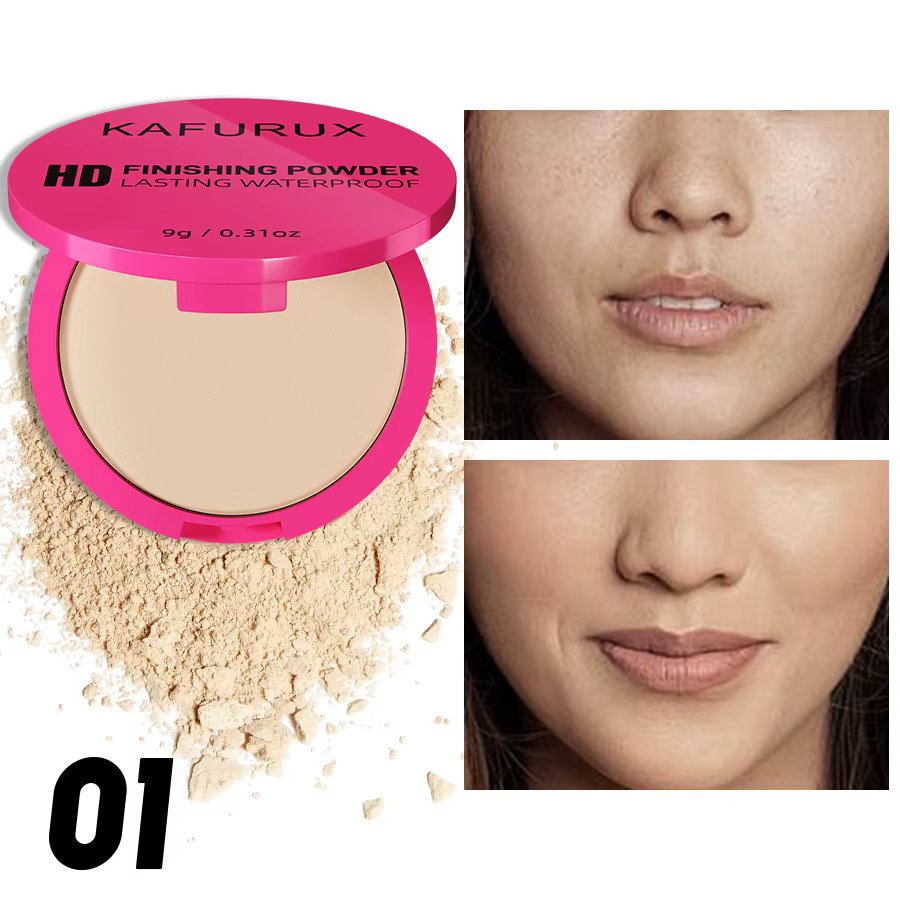 Oil Control Matte Face Powder Long Lasting Flawless Setting 1PC Powder Face Makeup