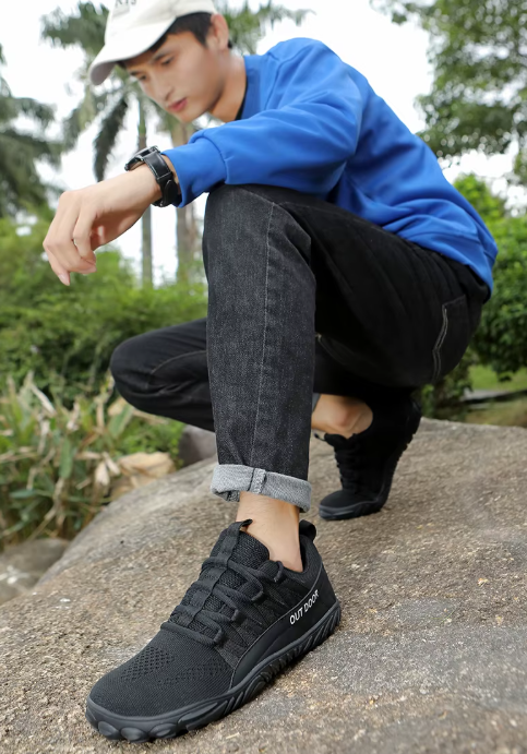 Plus Size Couple Outdoor Wide Palm Wide Last Barefoot Indoor Yoga Fitness Casual Shoes - Image 3