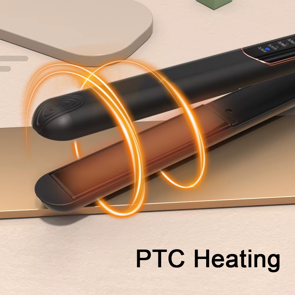 Professional Hair Flat Iron Tourmaline Ceramic Plate 450°F Keratin Treatment Salon Styling Tools - Image 3