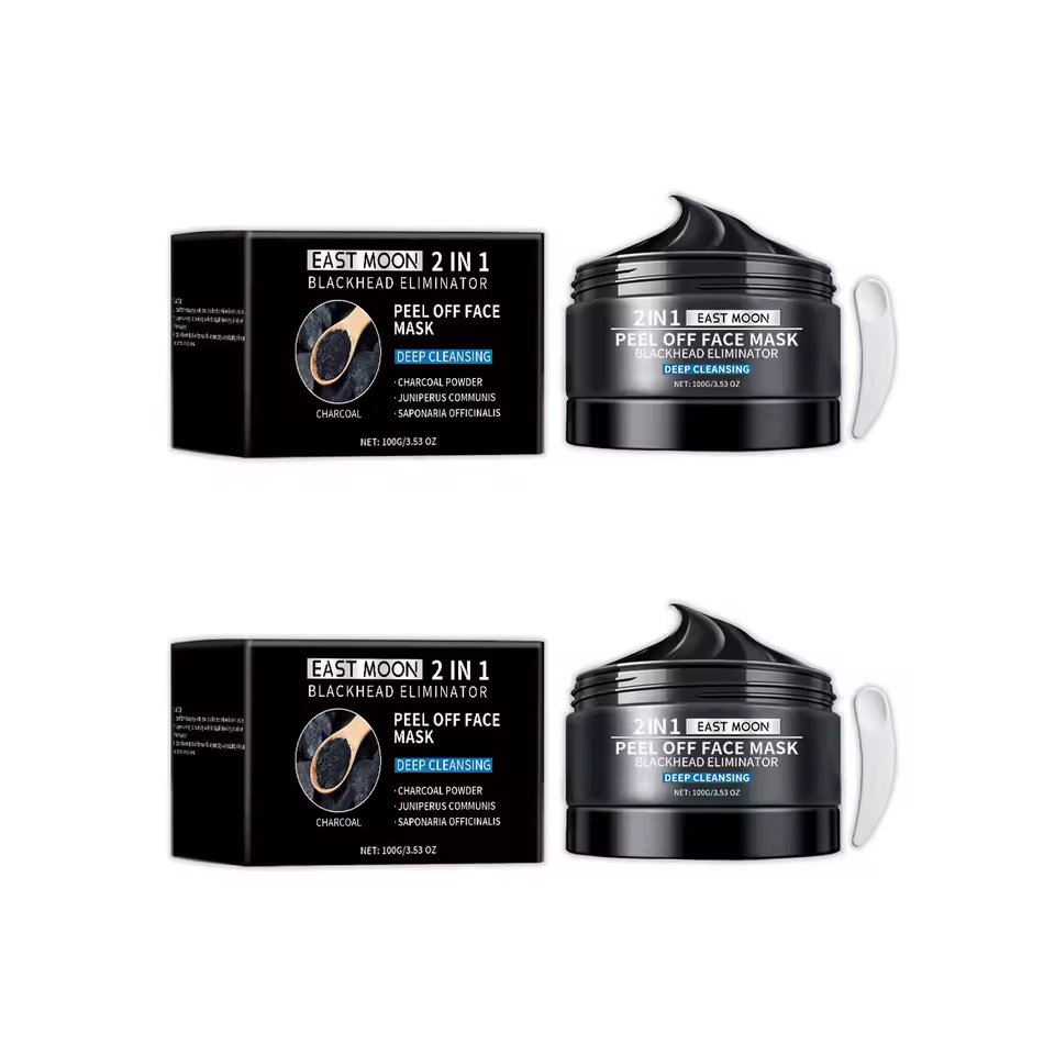 Pore Deep Purifying Shrink Cleansing Oil Control Bamboo Charcoal Blackhead Remover Mask