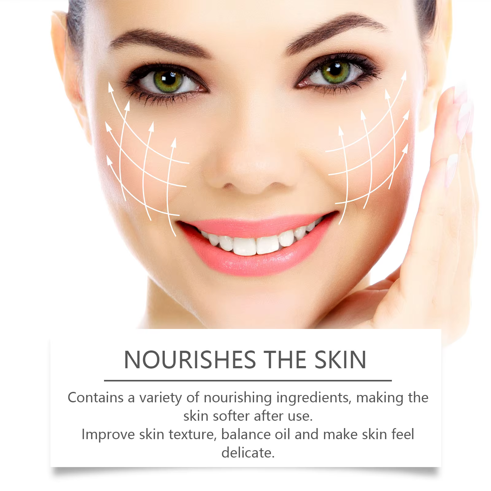 Pore Deep Purifying Shrink Cleansing Oil Control Bamboo Charcoal Blackhead Remover Mask - Image 4