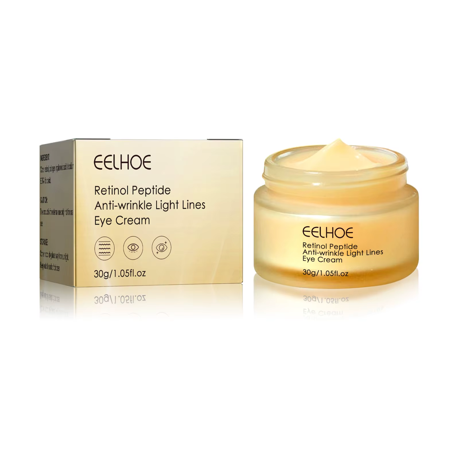 Reduce Dark Circles Eye Bag Remover Improve Puffiness Fade Eyes Fine Lines Brighten Eye Cream - Image 7