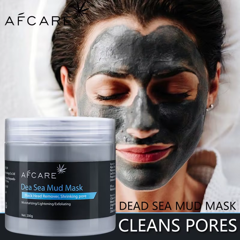 Remover Facial 200g Dead Sea Mud Natural Minerals Shrink Pores Deep Face Clean Mask
