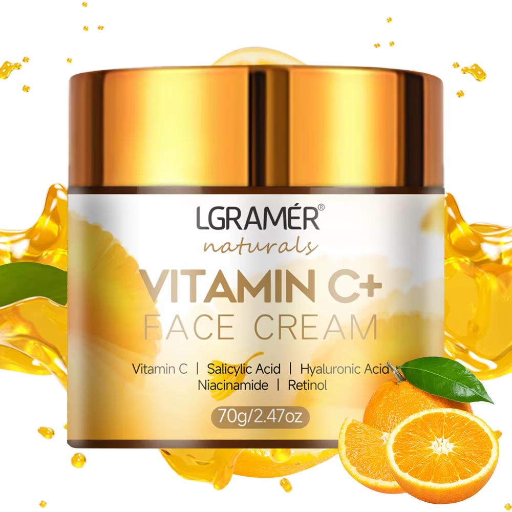 Retinol Smooth Wrinkle Moisturizing Firming Hyaluronic Lightening Repairing Vitamin-C Face Cream - Image 7