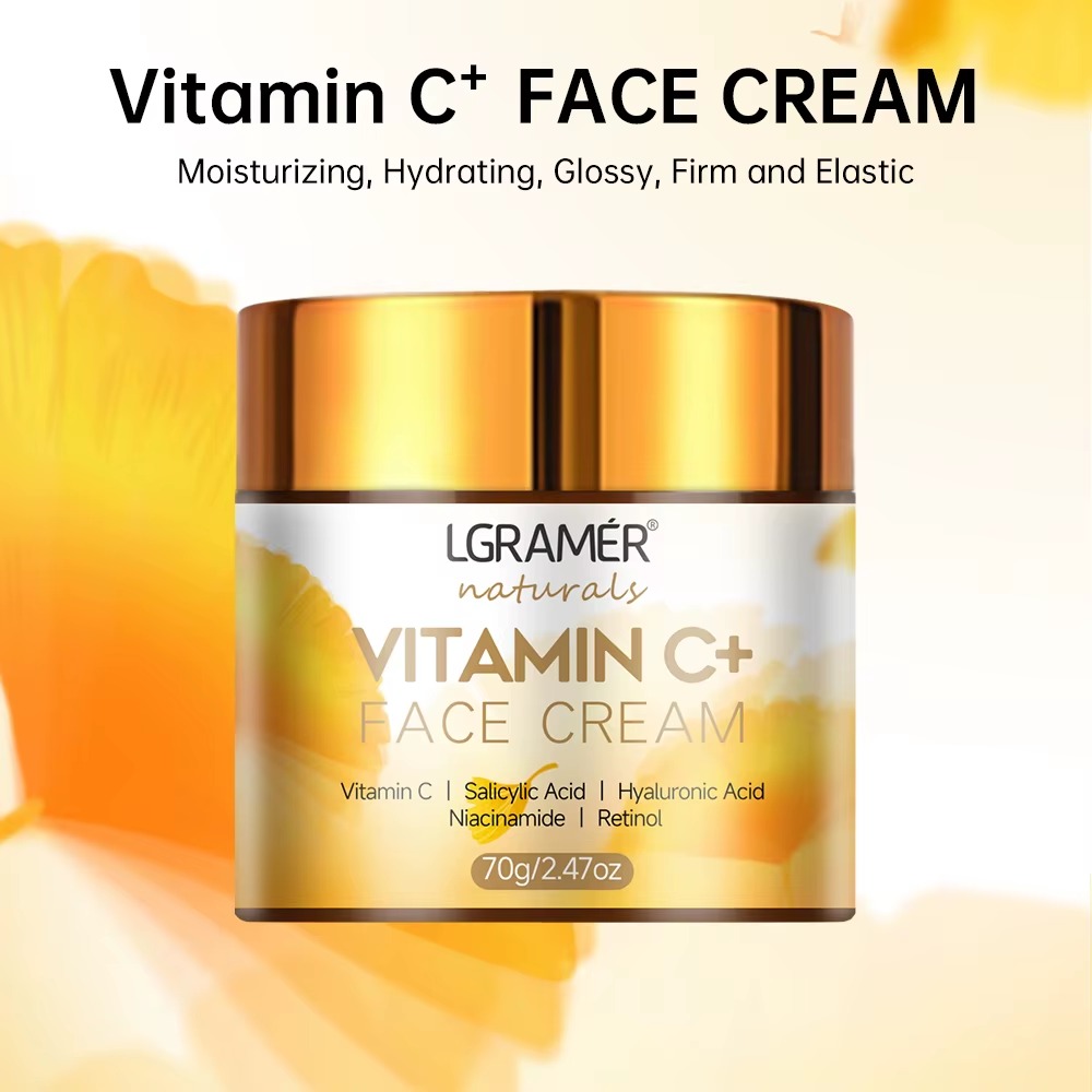 Retinol Smooth Wrinkle Moisturizing Firming Hyaluronic Lightening Repairing Vitamin-C Face Cream - Image 6