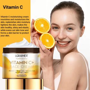 Retinol Smooth Wrinkle Moisturizing Firming Hyaluronic Lightening Repairing Vitamin-C Face Cream