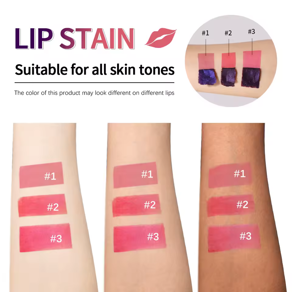 Reveal Long Lasting Waterproof Tint Transfer Proof Non-stick Cup Natural Lip Stain - Image 4