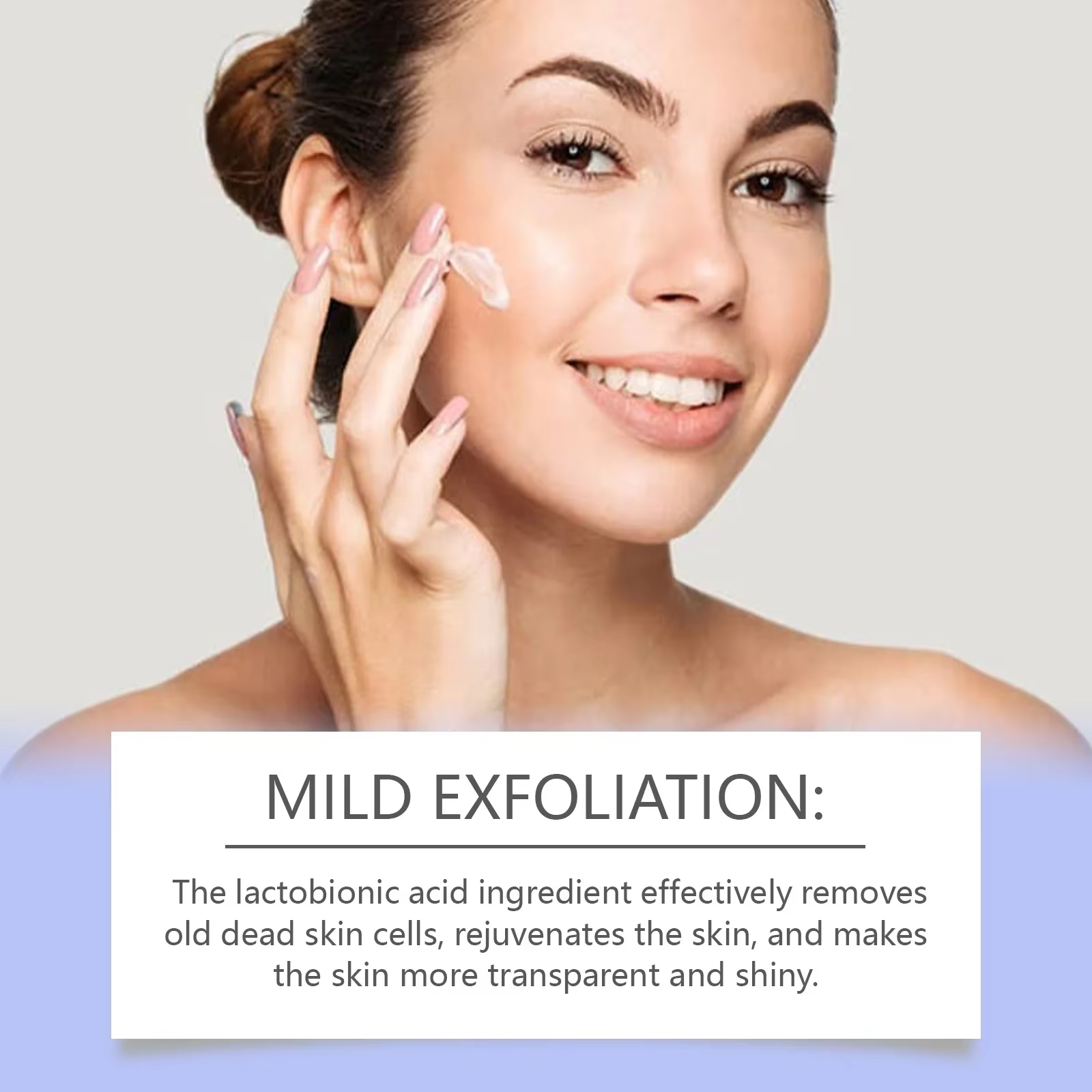 Shrink Pores Lifting Firming Lactic Acid Smooth Lighten Salicylic Acid 2 Piece Facial Lotion - Image 5