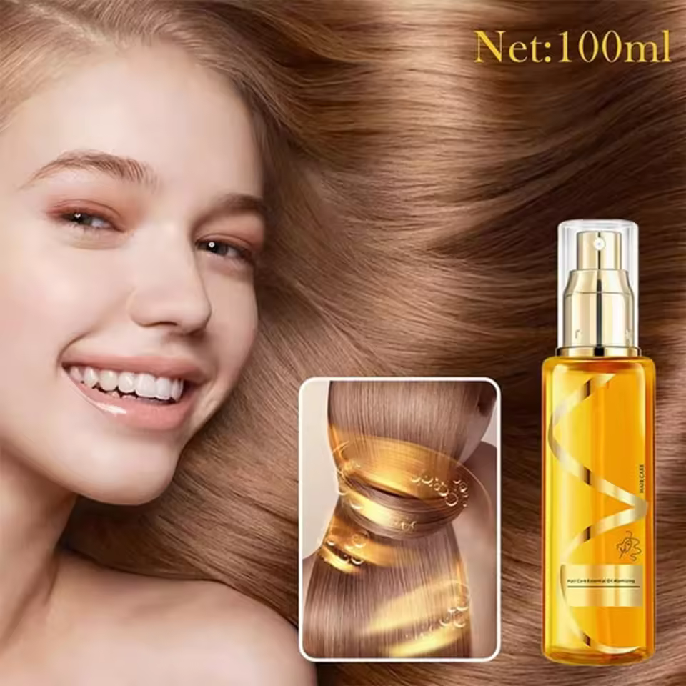 Smoothing Silky Hair Vitamin Capsules Repairing Damaged Hair Oil