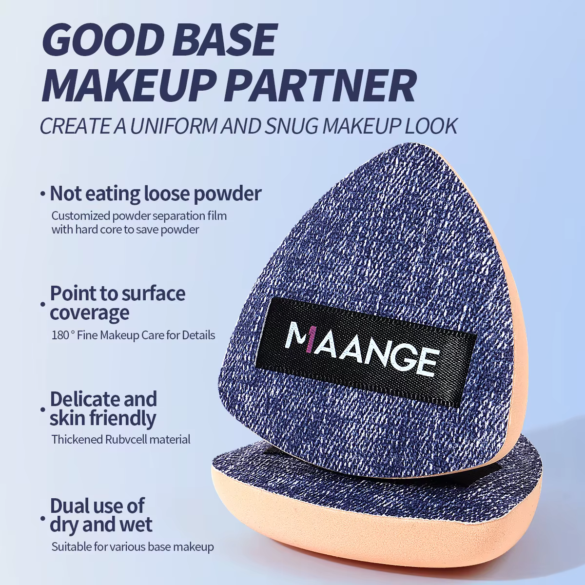 Soft Air Sponge Stocking for Foundation Concealer Liquid Cream Powder Seamless Flawless Makeup - Image 4