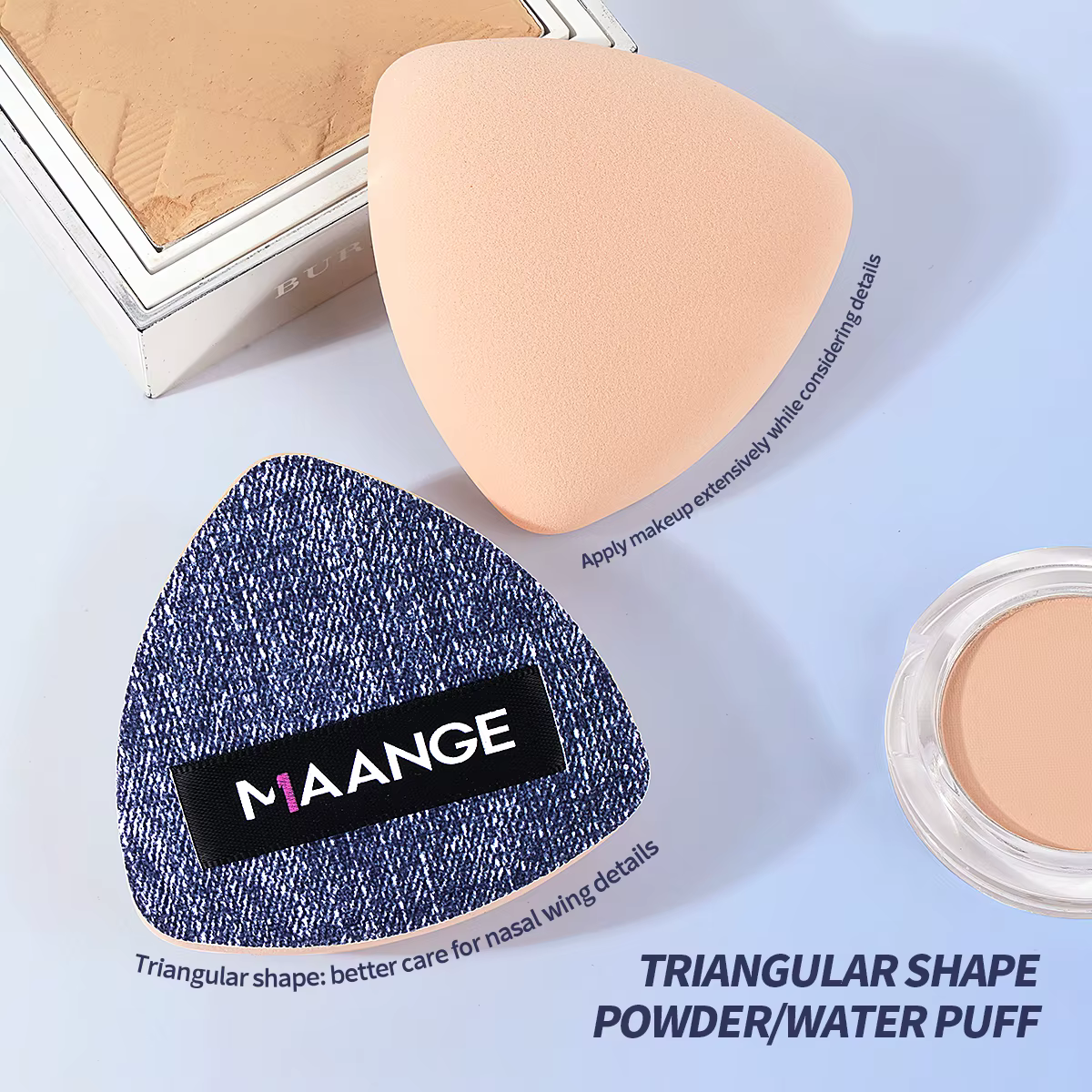 Soft Air Sponge Stocking for Foundation Concealer Liquid Cream Powder Seamless Flawless Makeup - Image 7