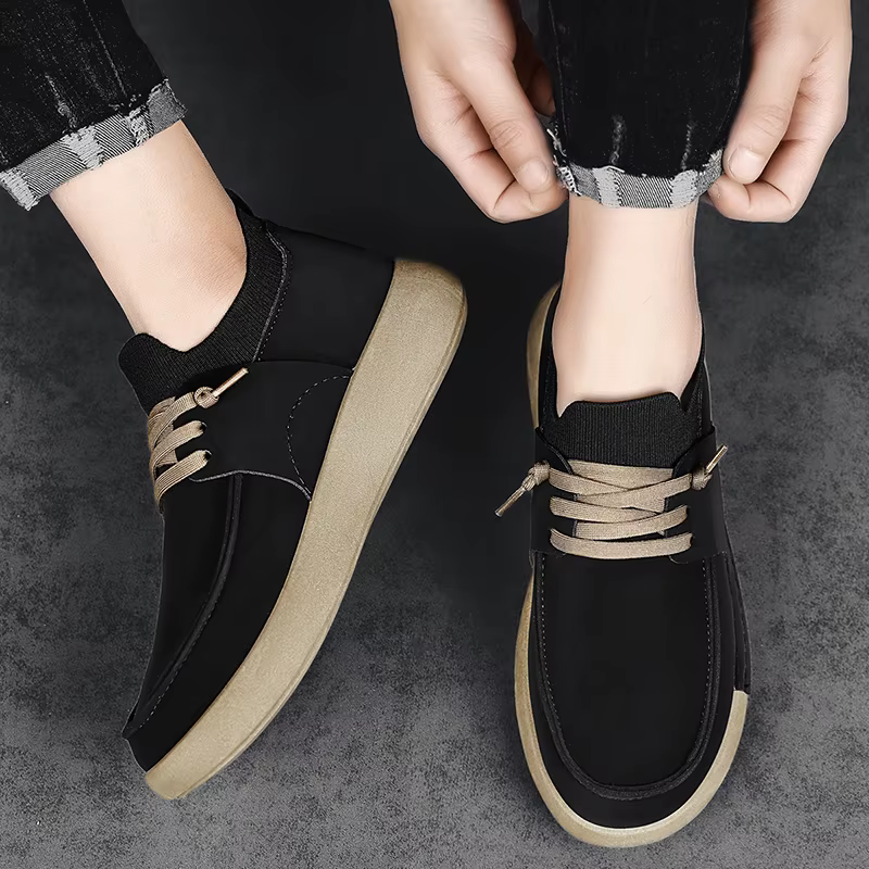 Casual Solid Color Sports Style Versatile Outdoor Leisure Anti Slip Shoes