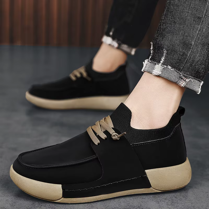 Casual Solid Color Sports Style Versatile Outdoor Leisure Anti Slip Shoes - Image 3