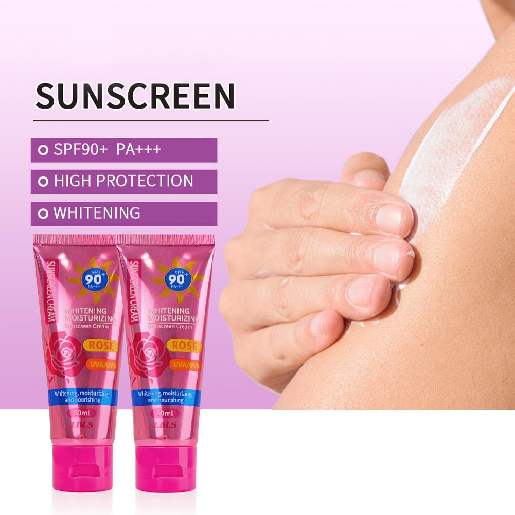 Sun Block Moisturizing 60ml Multi-effect Repair Isolation Moisturizing Oil Control Sunscreen