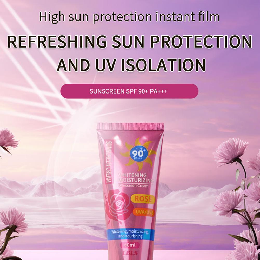 Sun Block Moisturizing 60ml Multi-effect Repair Isolation Moisturizing Oil Control Sunscreen - Image 2