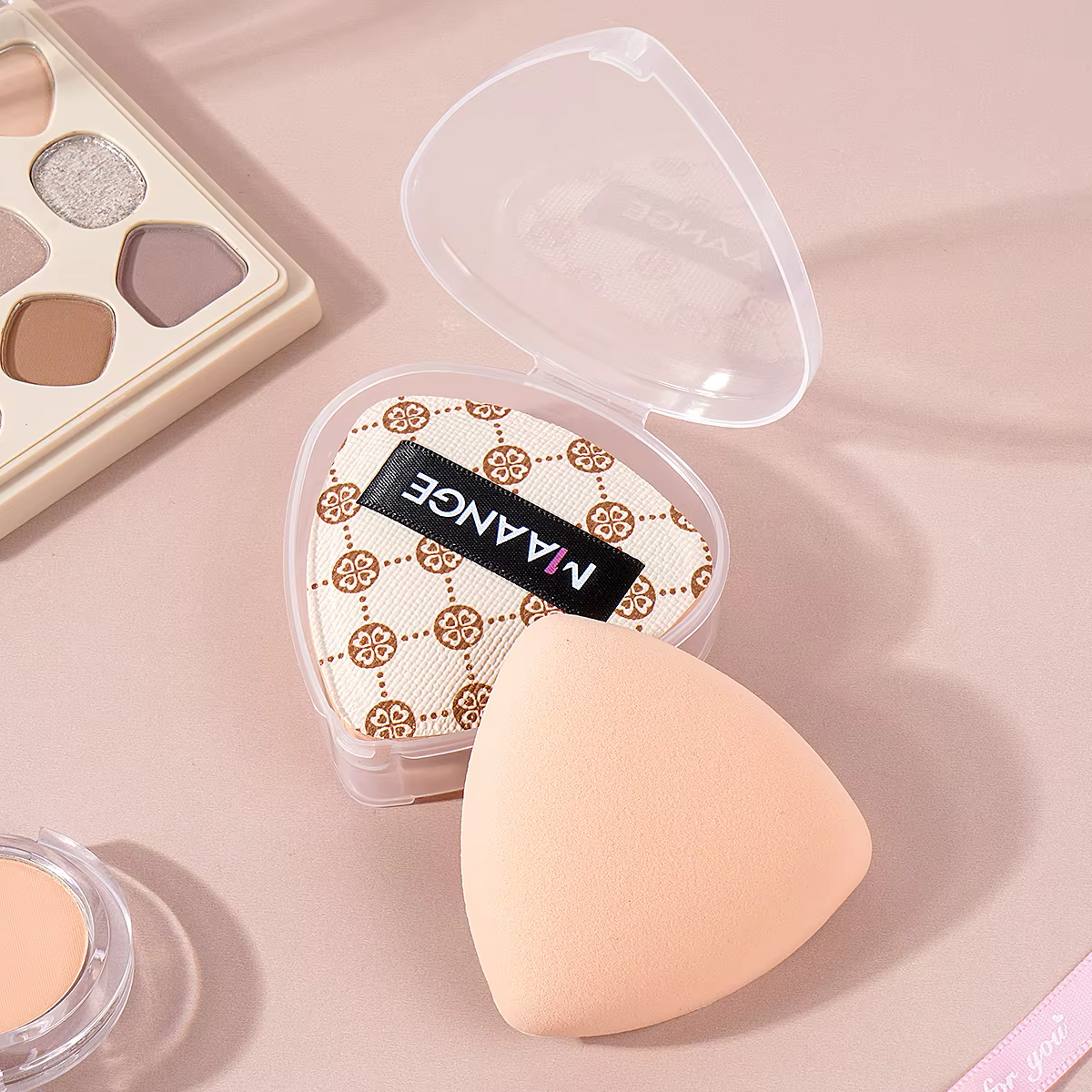 Thickened Ultra-soft Wet And Dry Cushion Puff and Storage Box