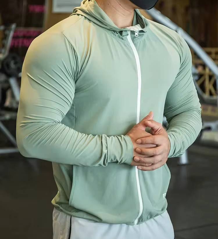 Thin Quick Drying Long Sleeved Outdoor Sun Protection Sports Jacket - Image 6