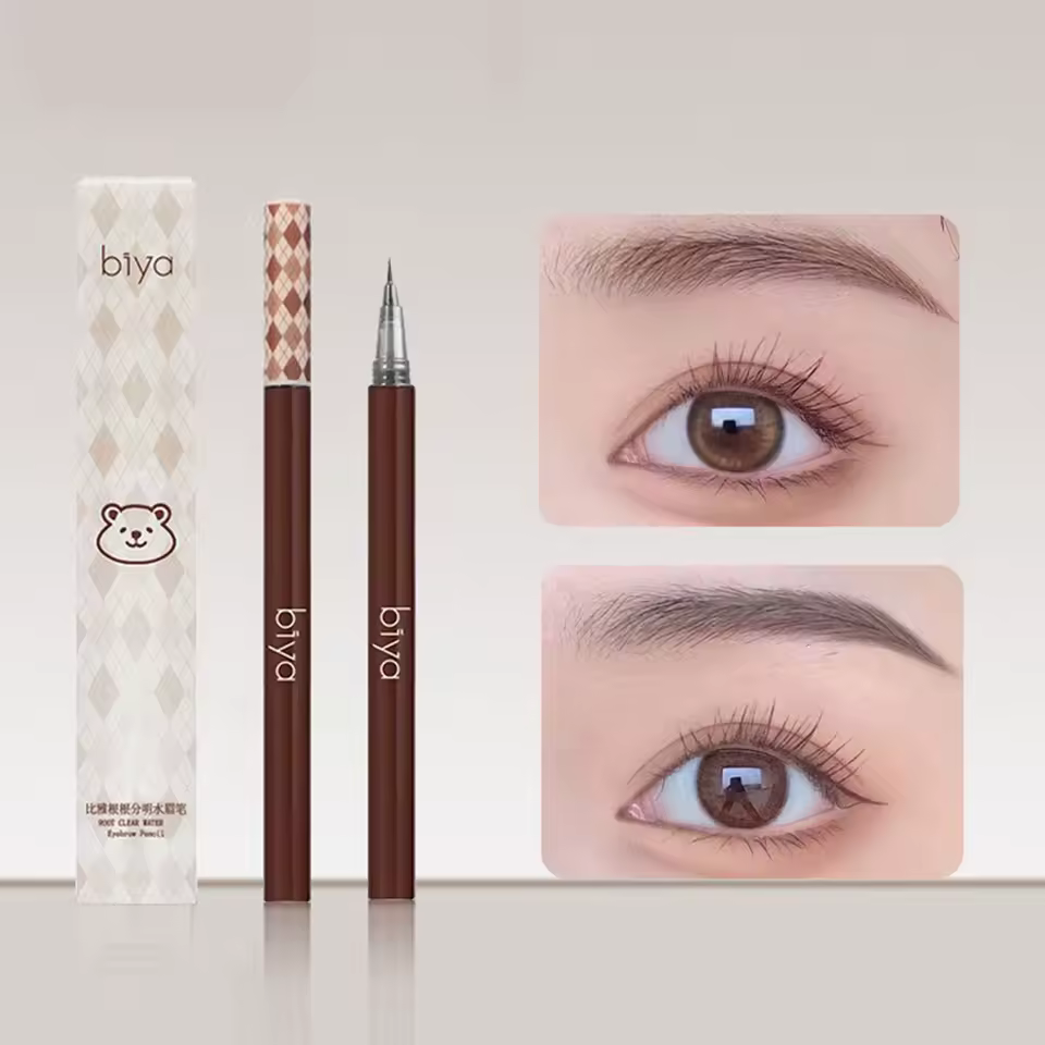 Ultra Fine Liquid Eyebrow Pen Waterproof Natural Makeup Pencil