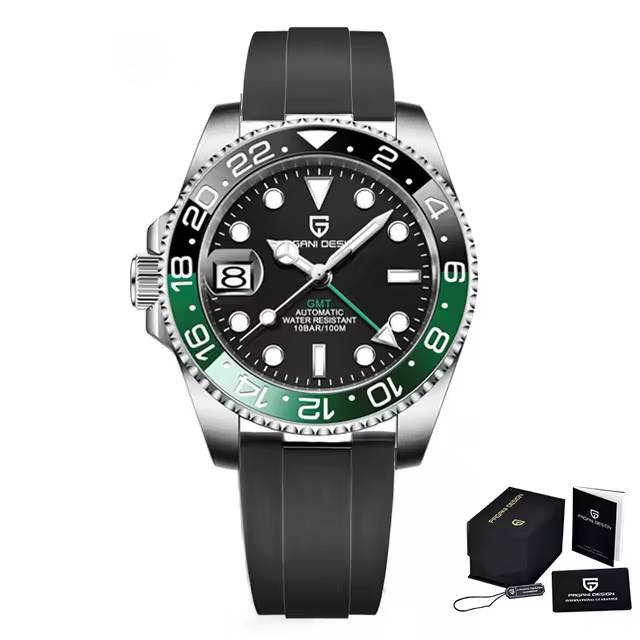 V3 Version GMT Watches Men's Luxury Sapphire Automatic Mechanical Watch - Image 3