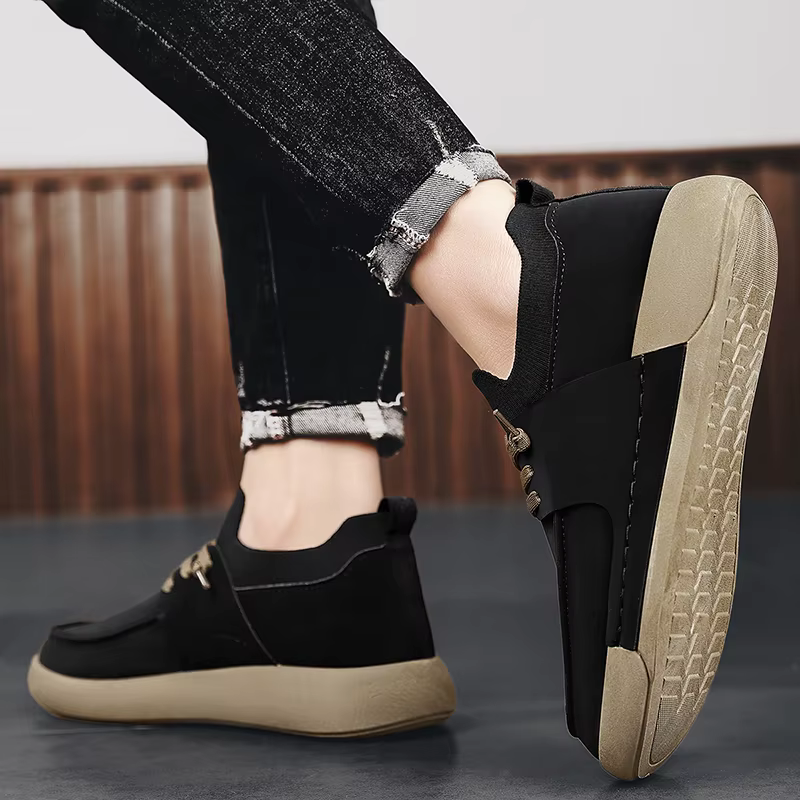 Casual Solid Color Sports Style Versatile Outdoor Leisure Anti Slip Shoes - Image 5