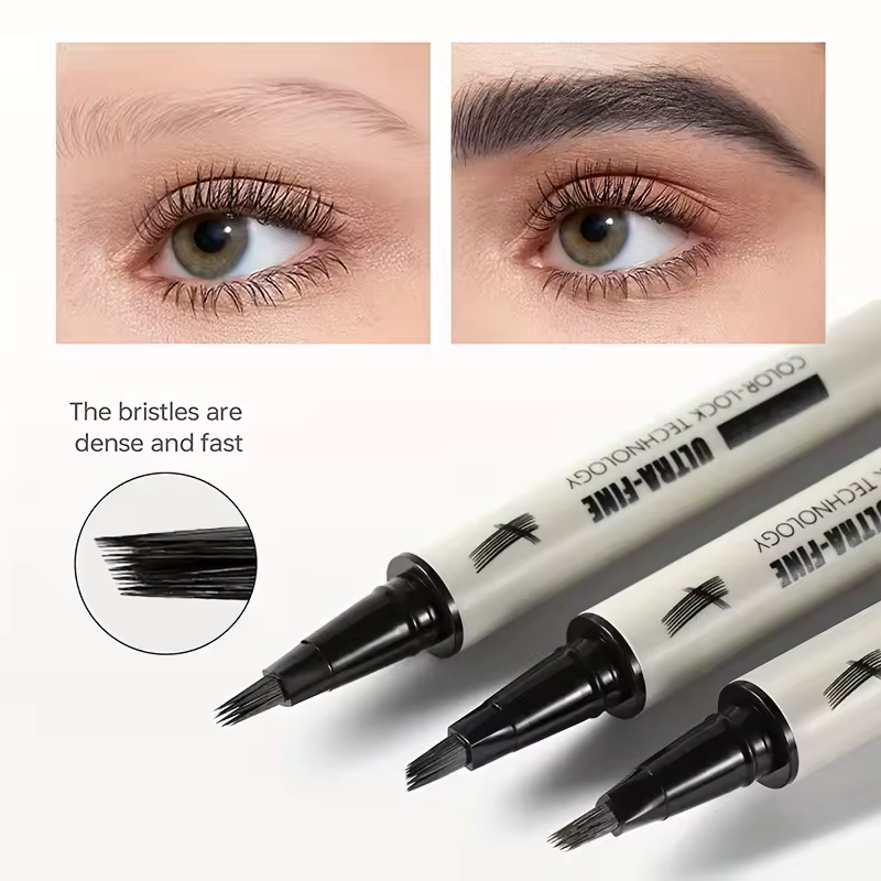 Waterproof Eyebrow Pencil - Quick Shape, Lasting Makeup, Eyebrow Setting - Image 5