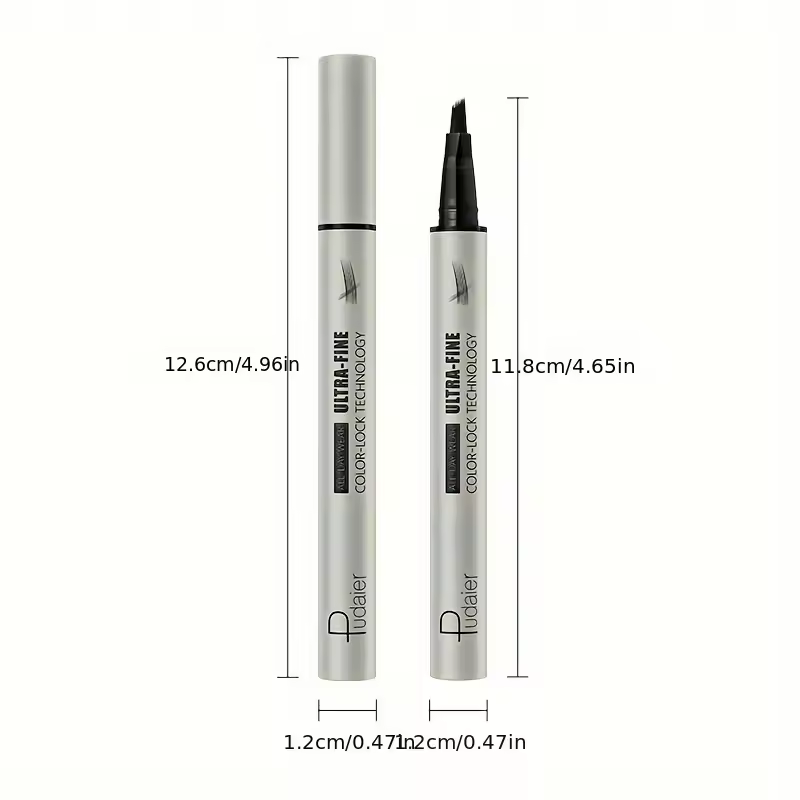 Waterproof Eyebrow Pencil - Quick Shape, Lasting Makeup, Eyebrow Setting - Image 6