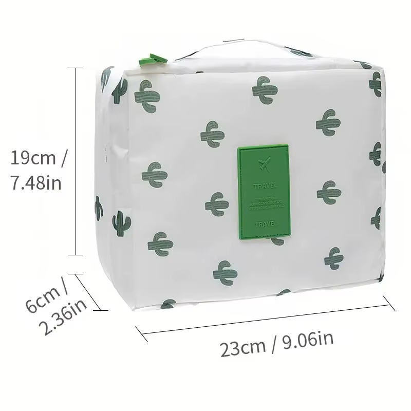 Waterproof Multi Compartment Cosmetic Make Up Toiletry Portable Travel Makeup Bag - Image 2