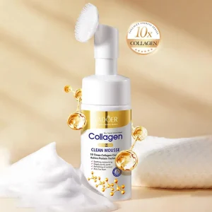 Collagen Facial Cleanser Mousse Deep Cleansing Skincare.