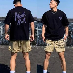 Cotton High Quality Short Sleeves Gym Breathable T-shirt