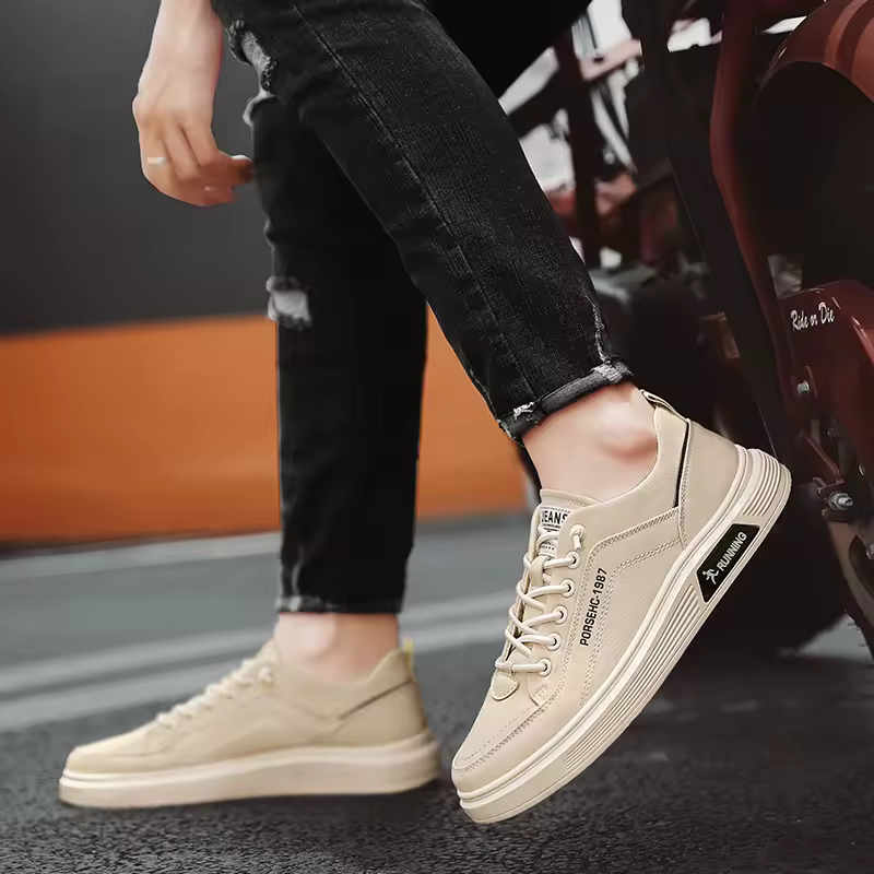 Casual Canvas Comfortable Breathable Odor Proof Lightweight Shoes - Image 2