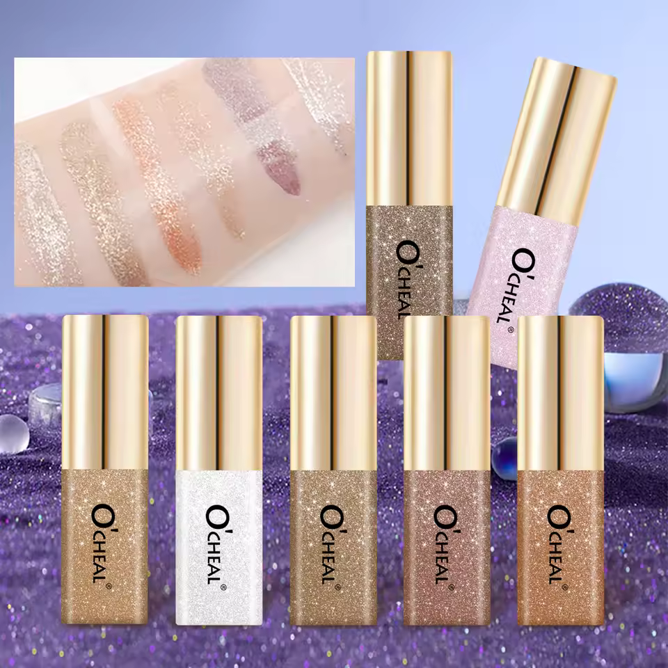 Liquid Eye Shadow Shiny Waterproof Shimmer Eye Makeup Glitter Highly Pigmented