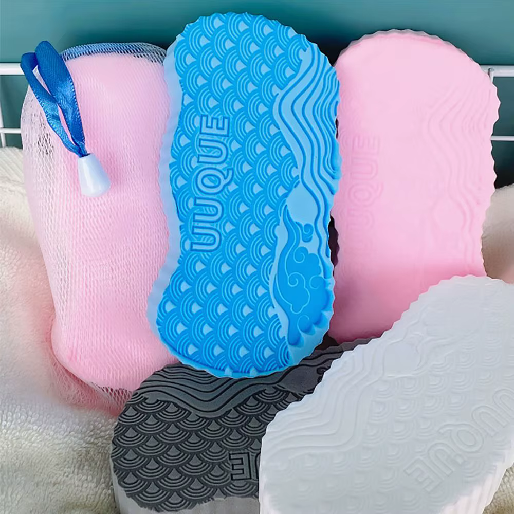 Cleaner Pad Exfoliator Super Soft Exfoliating Bath Sponge Body Skin Care Scrubber - Image 8