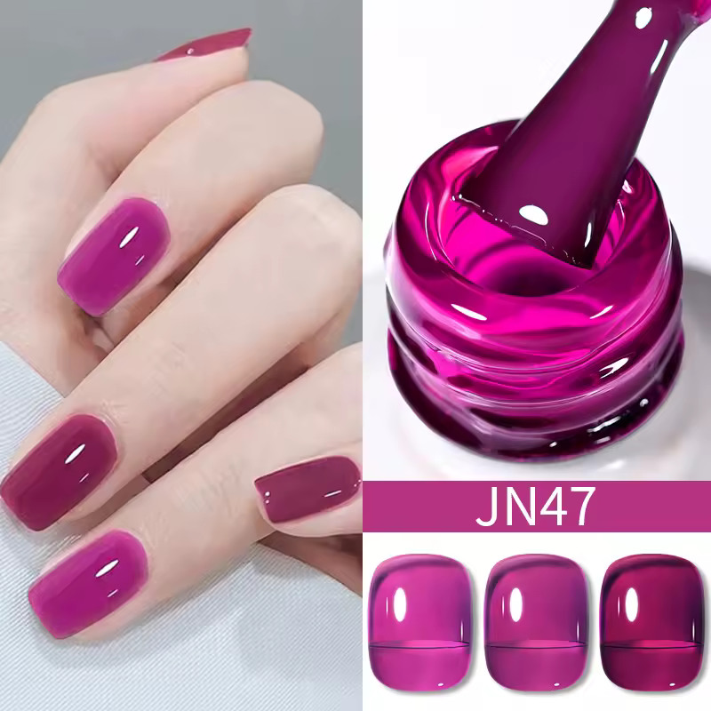Halloween Nails Art Gel Polish Sheer Manicure 10ml Jelly Gel Nail Polish
