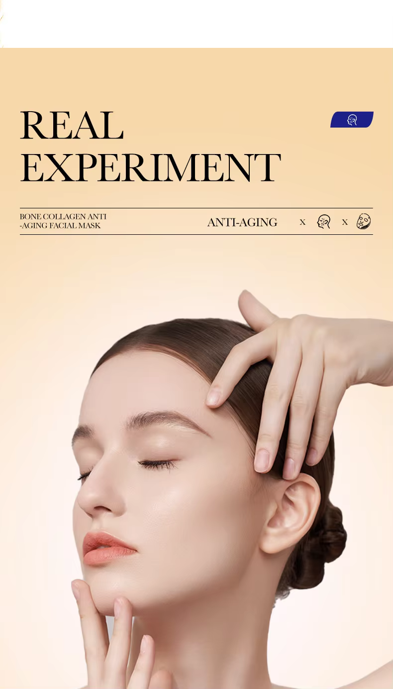 Anti Aging Fade Fine Lines Firm Moisturizing Brightening 10PCS Collagen Anti Wrinkle Facial Mask - Image 5