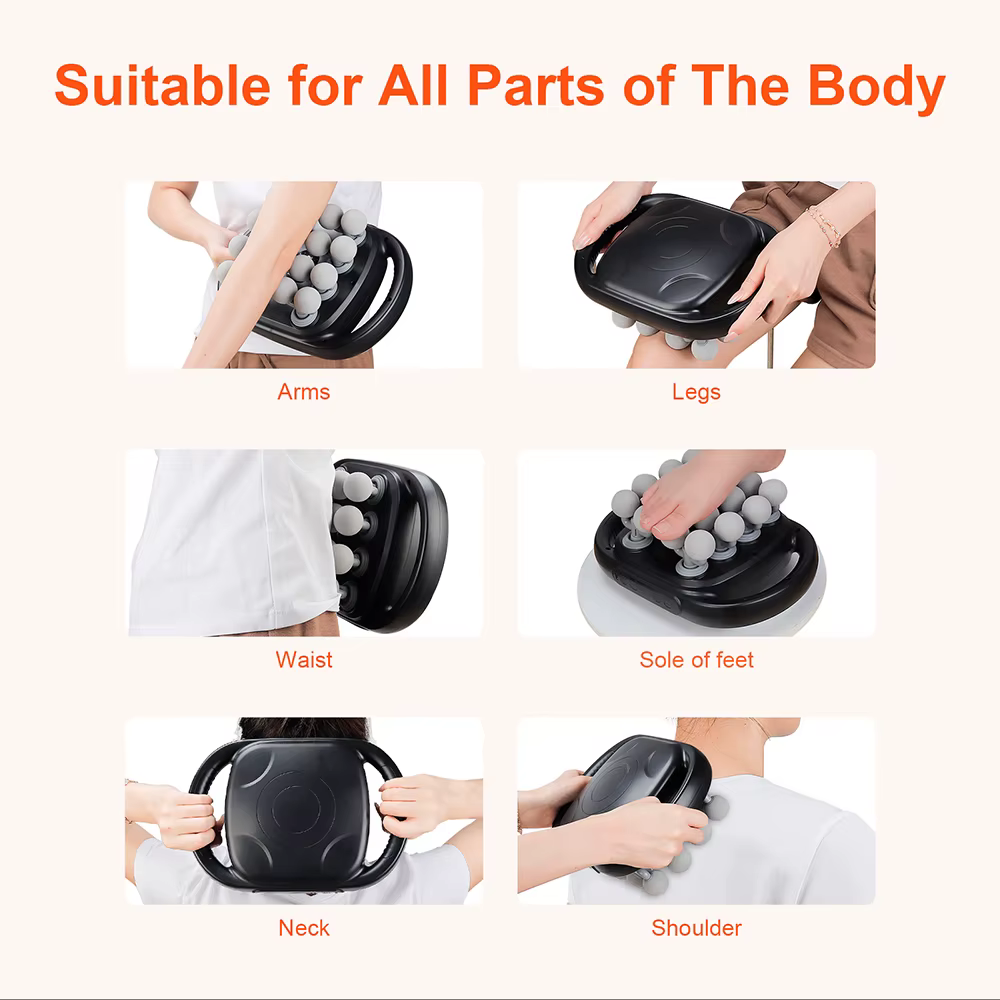 Body Massage Gun Waist and Back Massager Neck Shoulder Massager - Image 2