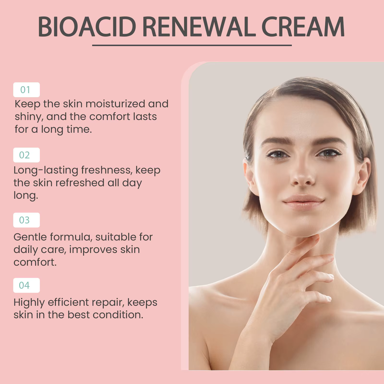 Acne Repairing Cream Remove Pimples Fade Blemishes Soothing Anti Acne Facial Cream - Image 4