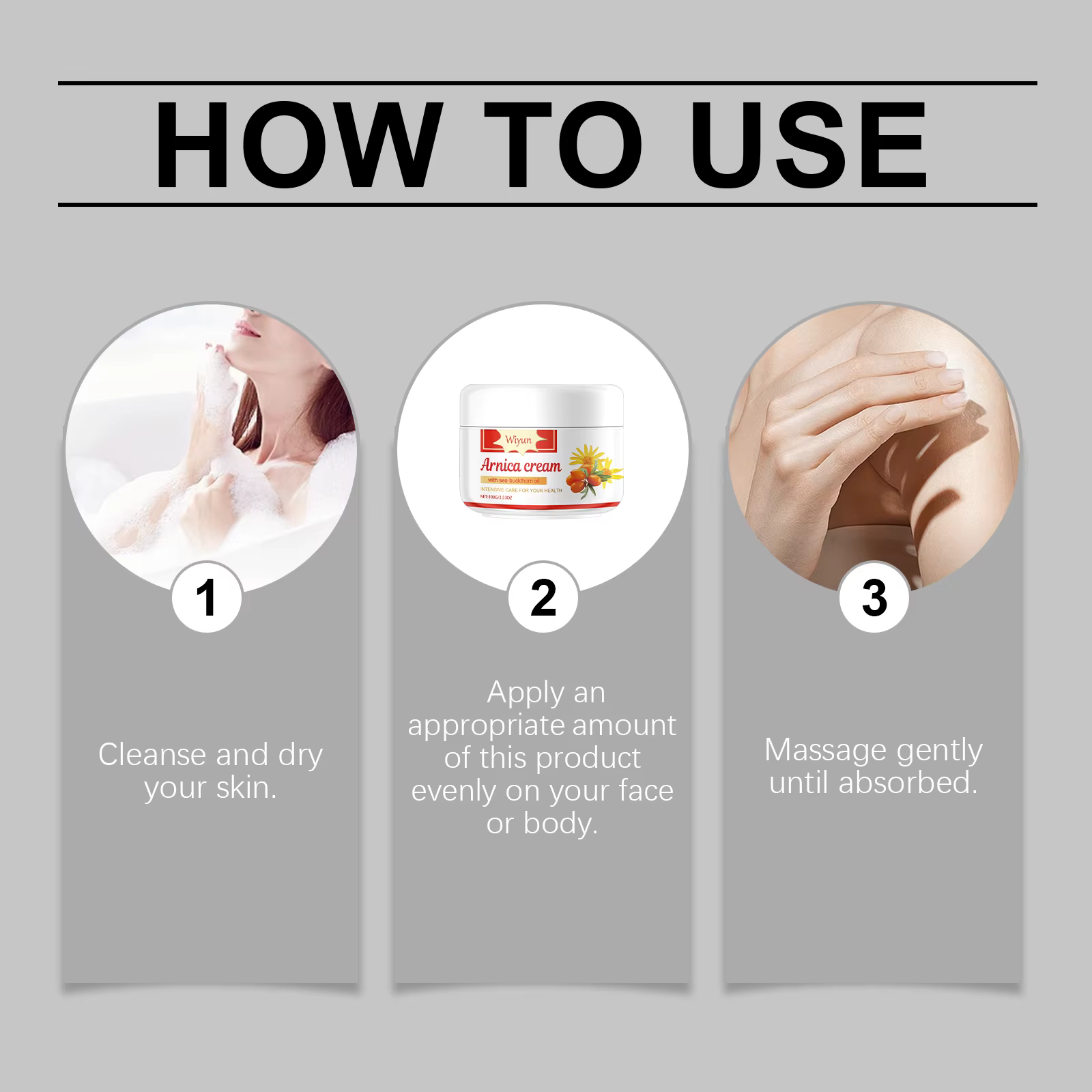 Buy 1 Get 1 Free Arnica Face Cream Antioxidant Relieve Redness Anti Acne Moisturizing Facial Cream - Image 7