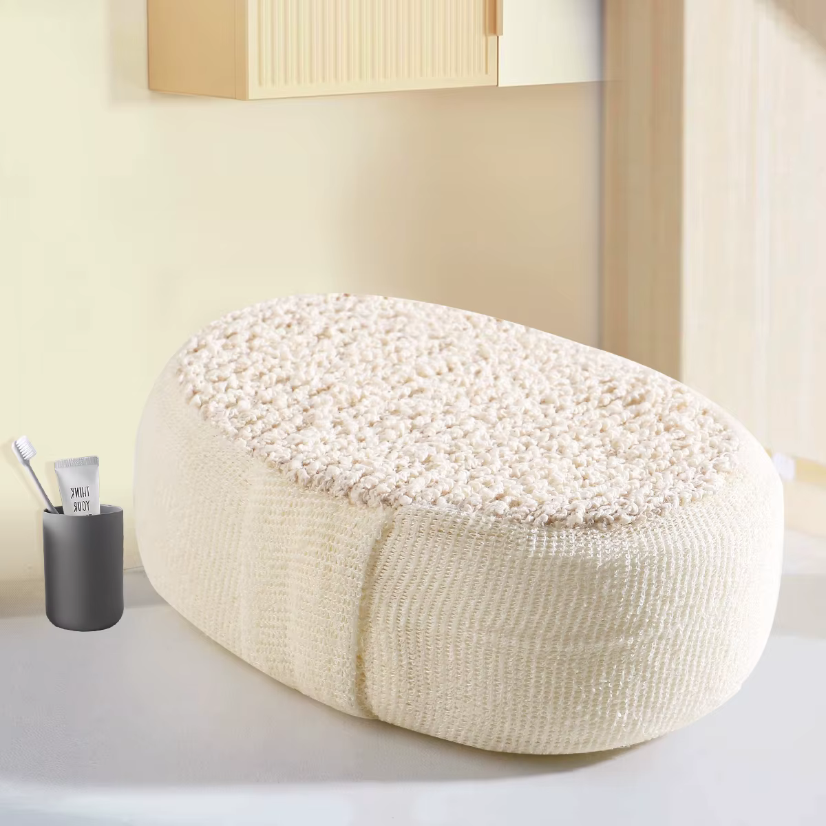 Ball Hemp Towel Sisal Sponge Exfoliating Artifact Bath Brush